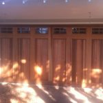 Cedar Sectional Door