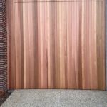 Cedar Tilt Door