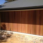 Tilt Door Vertical Cedar